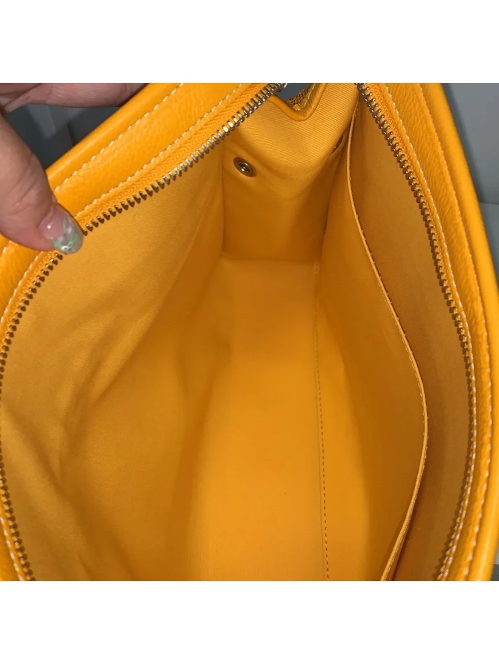 100% Authentic Goyard Yellow Geometric Pattern Bag . Amazing Condition !